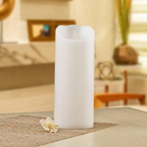 DESCRIPTION: (2) FLAMELESS HOLIDAY MOTION LED PILLAR CANDLE BRAND/MODEL: BETTER HOMES & GARDENS RETAIL$: $15.88/EA QTY: 2