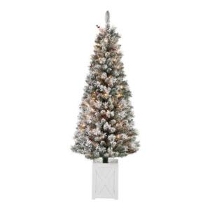 DESCRIPTION: (1) SET OF (2) PRE-LIT ARTIFICIAL CHRISTMAS TREE RETAIL$: $79.99 SIZE: 5 FOOT QTY: 1