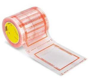 DESCRIPTION (6) PACK OF (500) 3M POUCH TAPE BRAND/MODEL 824 ADDITIONAL INFORMATION ORANGE & CLEAR/RESISTS MOISTURE/RETAILS AT $49.00 EACH SIZE 5" X 6"