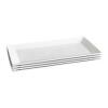 4-PIECE RECTANGULAR SERVE PLATTERS