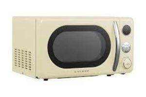0.7 CU FT RETRO COUNTERTOP MICROWAVE OVEN- CREAM