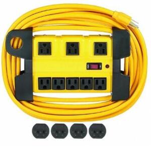 (1) POWER FIRST SURGE PROTECTOR OUTLET STRIP