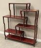 44" X 37" MULTI TIER SHELVING UNIT