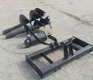 DESCRIPTION: WOLVERINE AUGER DRIVE AND BIT. 2022 BRAND / MODEL: WOLVERINE ZW-ADB-1218R ADDITIONAL INFORMATION Comes with auger dimensions:12in and 18i