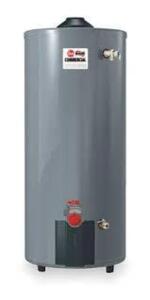 DESCRIPTION: (1) COMMERCIAL GAS WATER HEATER BRAND/MODEL: RHEEM-RUUD/G75-75N-3 INFORMATION: NATURAL GAS/75,100 BTUH/MAX PRESSURE: 150 PSI RETAIL$: 2,0