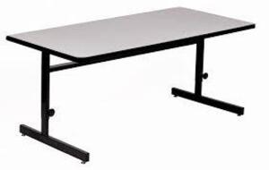 DESCRIPTION: (1) COMPUTER AND TRAINING DESK/TABLE BRAND/MODEL: CORRELL RETAIL$: $719.99 EA SIZE: MUST COME INSPECT QTY: 1