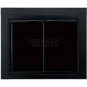 DESCRIPTION: (1) GLASS FIRESCREEN BRAND/MODEL: PLEASANT HEARTH/AT-1001 INFORMATION: BLACK/TEMPERED GLASS RETAIL$: 249.06 SIZE: 37.5"W X 33"H QTY: 1