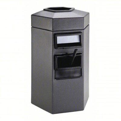 DESCRIPTION: (1) CLEANING CAN/TRASH CAN BRAND/MODEL: COMMERCIAL ZONE PRODUCTS #618M24 INFORMATION: GRAY RETAIL$: $423.84 EA SIZE: 45 GAL QTY: 1