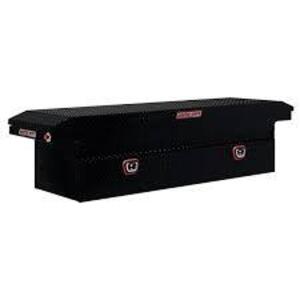 DESCRIPTION: (1) SADDLE BOX LOW PROFILE TRUCK TOOL BOX BRAND/MODEL: WEATHER GUARD #121-5-03 INFORMATION: BLACK RETAIL$: $966.00 EA SIZE: 72 IN. W X 18