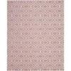 DESCRIPTION: (1) AREA RUG BRAND/MODEL: NOURISON #JUB09 IVPINK INFORMATION: PINK AND IVORY RETAIL$: $126.00 EA SIZE: 7'10" X 9'10" QTY: 1