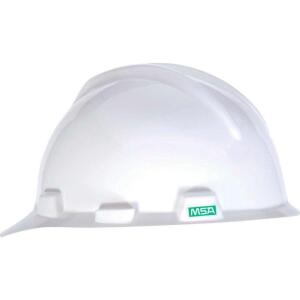 DESCRIPTION (8) MSA V-GARD HARD HAT BRAND/MODEL 86779 ADDITIONAL INFORMATION WHITE/RETAILS AT $29.73 EACH THIS LOT IS SOLD BY THE PIECE QTY 8