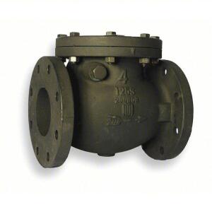 DESCRIPTION: (1) SWING CHECK VALVE BRAND/MODEL: MILWAUKEE #1JNL6 INFORMATION: BRONZE, CAST IRON RETAIL$: $453.08 EA SIZE: 4" PIPE, SINGLE FLOW, INLINE