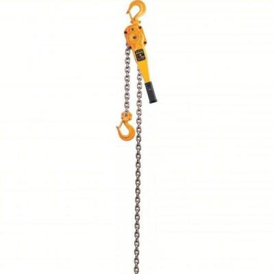 DESCRIPTION: (1) LEVER CHAIN HOIST BRAND/MODEL: HARRINGTON #23XR61 INFORMATION: YELLOW RETAIL$: $1249.36 EA SIZE: 6000 LB CAPACITY, 69 LB PULL TO LIFT