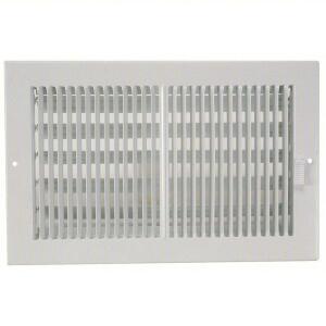 DESCRIPTION: (20) SIDEWALL CEILING REGISTER BRAND/MODEL: #4MJH7 INFORMATION: WHITE RETAIL$: $8.43 EA SIZE: 8IN MAX QTY: 20
