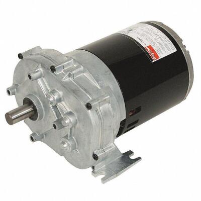 DESCRIPTION: (1) AC GEARMOTOR BRAND/MODEL: DAYTON #1LPP6 RETAIL$: $653.24 EA SIZE: 12 RPM NAMEPLATE RPM, 600 IN-LB MAX. TORQUE, SINGLE, CW/CCW, ALL AN