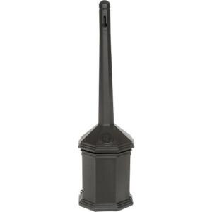 DESCRIPTION: (1) SITE SAVER OUTDOOR ASHTRAY BRAND/MODEL: SMOKERS OUTPOST INFORMATION: BLACK RETAIL$: $56.95 EA QTY: 1