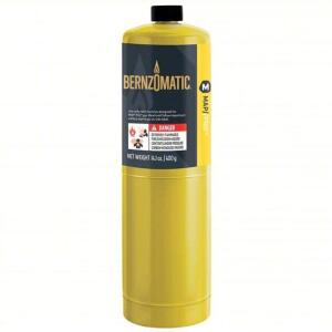 DESCRIPTION: (3) TANKS OF PROPANE FUEL BRAND/MODEL: BERNZOMATIC #2YMW6 INFORMATION: YELLOW TANK RETAIL$: $18.60 EA SIZE: 14.1 OZ QTY: 3