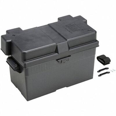 DESCRIPTION: (3) BATTERY BOX BRAND/MODEL: QUICKCABLE #49EJ91 INFORMATION: BLACK RETAIL$: $17.31 EA SIZE: COMMERCIAL VEHICLES/STD VEHICLES, 14 1/2 IN I