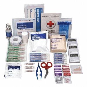 DESCRIPTION: (2) FIRST AID KIT REFILL, INDUSTRIAL BRAND/MODEL: PRODUCT NUMBER #463M20 RETAIL$: $22.46 EA SIZE: SERVES 25 PEOPLE QTY: 2