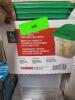 DESCRIPTION: (6) COMMERCIAL GRADE FOOD STORAGE BINS BRAND/MODEL: CAMBRO INFORMATION: GREEN LIDS RETAIL$: $80.00 TOTAL SIZE: 4QT QTY: 6 - 4