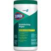 DESCRIPTION: (6) DISINFECTING WIPES BRAND/MODEL: CLOROX INFORMATION: CRISP LEMON SIZE: 35 WIPES QTY: 6