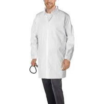 DESCRIPTION: (1) CASE OF (50) LAB COAT BRAND/MODEL: 3M 4440 INFORMATION: WHITE RETAIL$: $234.00 EA SIZE: XL QTY: 1