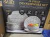 DESCRIPTION: (1) 12 PIECE DINNERWARE SET BRAND/MODEL: THYME AND TABLE INFORMATION: DOT RETAIL$: $50.00 EA QTY: 1 - 3