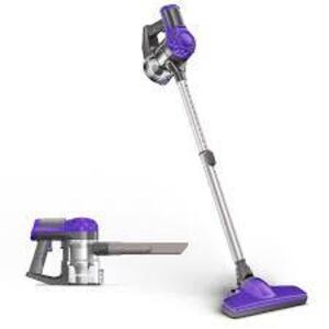 DESCRIPTION: (1) CORDLESS VACUUM BRAND/MODEL: SPOSEN INFORMATION: PURPLE RETAIL$: $73.92 EA QTY: 1