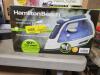 DESCRIPTION: (1) STEAM IRON WITH 3 WAY AUTO SHUT OFF BRAND/MODEL: HAMILTON BEACH #19800 RETAIL$: $27.85 EA QTY: 1 - 2