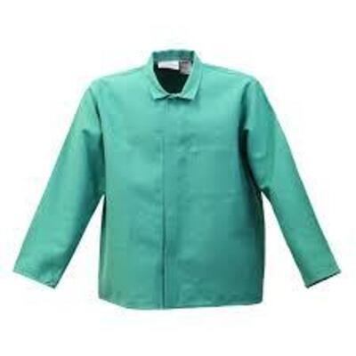 DESCRIPTION: (10) WELDING JACKET BRAND/MODEL: STEINER #4FRR8 INFORMATION: GREEN RETAIL$: $43.83 EA SIZE: 44 R QTY: 10