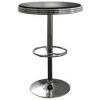 DESCRIPTION: (1) ADJUSTABLE HEIGHT TABLE BRAND/MODEL: AMERIHOME RETAIL$: $110.01 EA SIZE: 26--36 HIGH 25 DIA QTY: 1