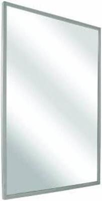 DESCRIPTION: (1) CHANNEL FRAME MIRROR BRAND/MODEL: BRADLEY #781-018300 RETAIL$: $75.00 EA SIZE: 18X30 QTY: 1