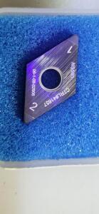 DESCRIPTION: (10) PVD COATED TURNING INSERTS BRAND/MODEL: NORTHAMERICAN TOOL DNGA432 80425MT RETAIL$: $111.84 PER INSERT QTY: 10