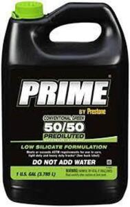 DESCRIPTION: (1) PREDILUTED ANTIFREEZE BRAND/MODEL: PRIME BY PRESTONE RETAIL$: $20.00 EA SIZE: 1 GALLON QTY: 1