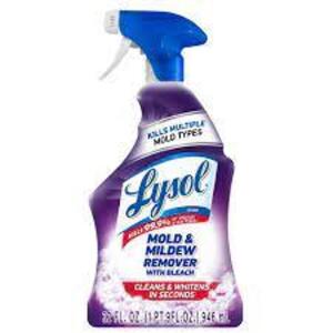 DESCRIPTION: (4) MOLD AND MILDEW REMOVER BRAND/MODEL: LYSOL INFORMATION: LAVENDER RETAIL$: $5.00 EA SIZE: 32 FL OZ QTY: 4