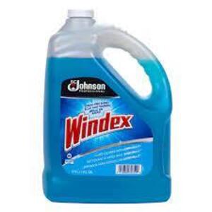 DESCRIPTION: (1) GLASS CLEANER BRAND/MODEL: SCJ WINDEX RETAIL$: $14.80 EA SIZE: 1 GALLON QTY: 1