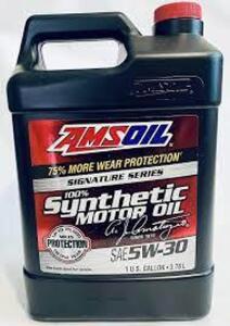 DESCRIPTION: (1) SYNTHETIC MOTOR OIL BRAND/MODEL: AMSOIL INFORMATION: 5W-30 RETAIL$: $63.69 EA SIZE: 1 GALLON QTY: 1