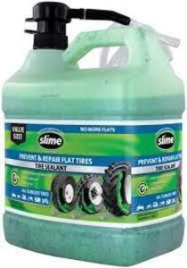 DESCRIPTION: (1) PRVENT AND REPAIR FLAT TIRES BRAND/MODEL: SLIME RETAIL$: $80.00 EA SIZE: 2.5 GALLON QTY: 1