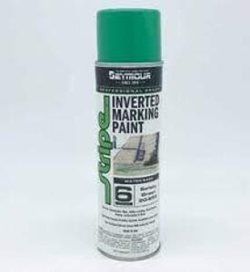 DESCRIPTION: (6) INVERTED MARKING PAINT BRAND/MODEL: SEYMOUR INFORMATION: GREEN RETAIL$: $8.00 EA SIZE: 20 OZ QTY: 6