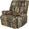 DESCRIPTION: (1) REALTREE CAMO MASSAGING/HEATED RECLINER BRAND/MODEL: RELAXZEN/60-7010CFM INFORMATION: 2 USB PORTS, AUTO TIMER RETAIL$: $569.91 QTY: 1