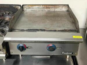 24" 2-BURNER GAS GRIDDLE