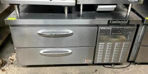 48" CHEF BASE WITH 2-DRAWERS