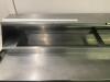 3-DOOR STAINLESS STEEL PIZZA PREP TABLE - 6
