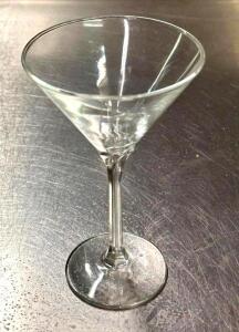 (6) MARTINI GLASSES