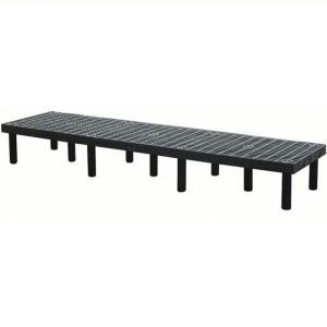 (1) DUNNAGE RACK, SNAP TOGETHER