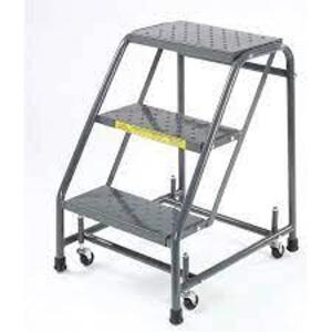 (1) STEP LADDER WITH WHEELS