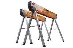 (1) SPEEDHORSE, SAWHORSE PAIR