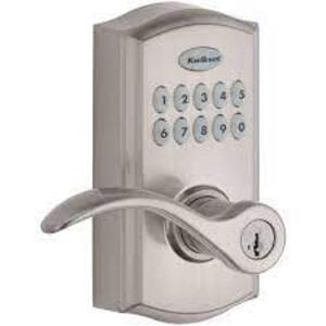 (1) SMART CODE COMMERCIAL GRADE LEVER, LOCKING DEADBOLT