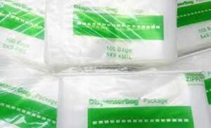 (10) PACKS OF (100) RECLOSABLE POLY BAGS