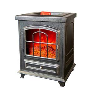 (1) WAX WARMER, FLICKERING FIREPLACE